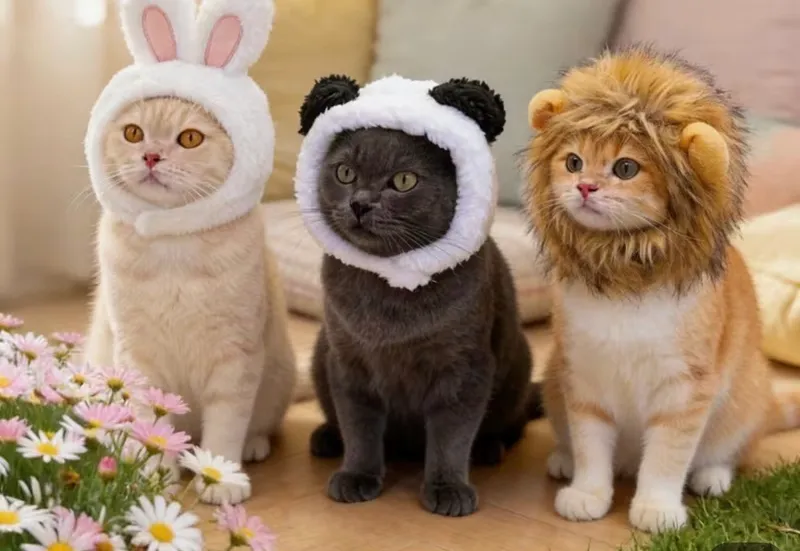 Plush Animal Hood