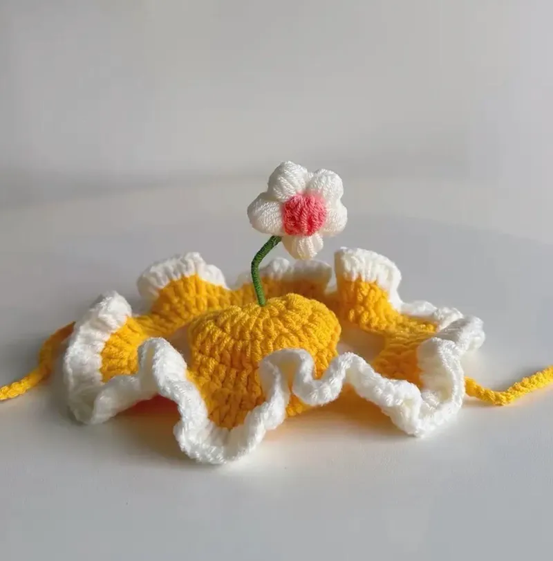 Crochet Flower Hat